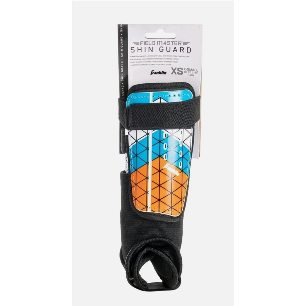 4 Pack-Youth Shin Guard Set- XS Soccer Protection, Lightweight, Brand New